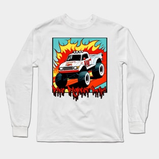 Fire Fighter Drip Long Sleeve T-Shirt